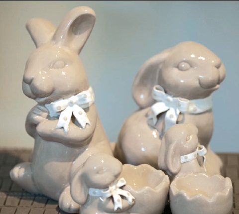 Seramik Tavşan